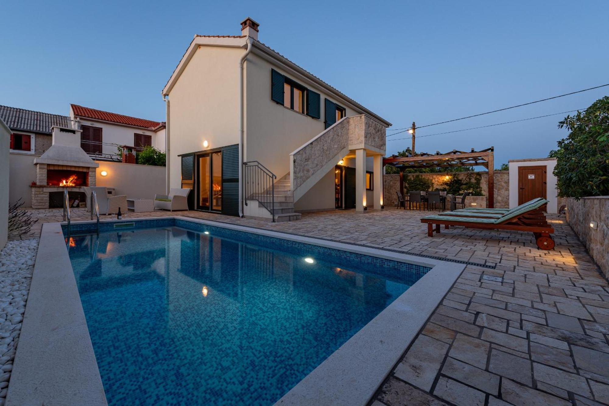 Villa Ivo Vinjerac Esterno foto