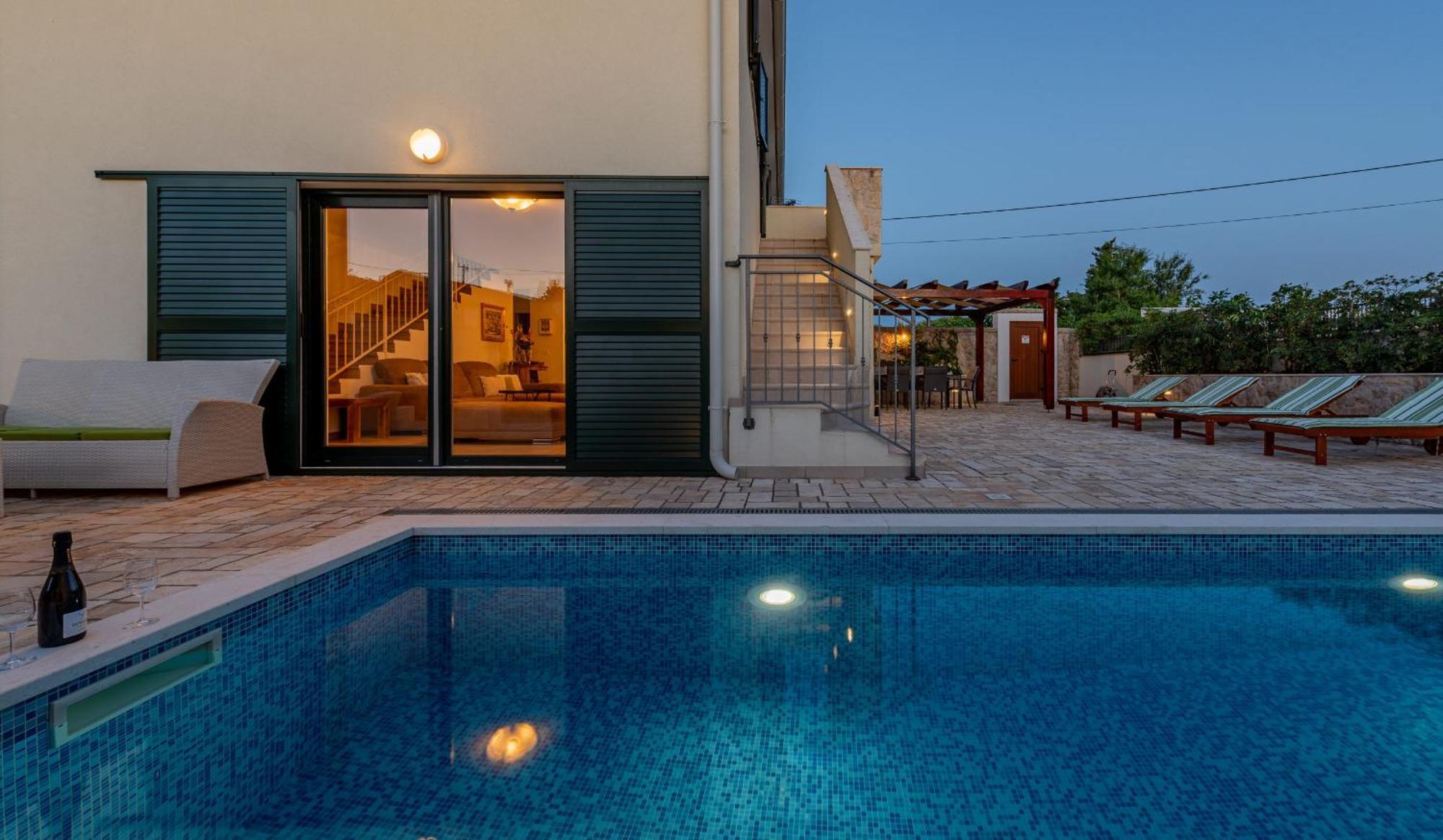 Villa Ivo Vinjerac Esterno foto