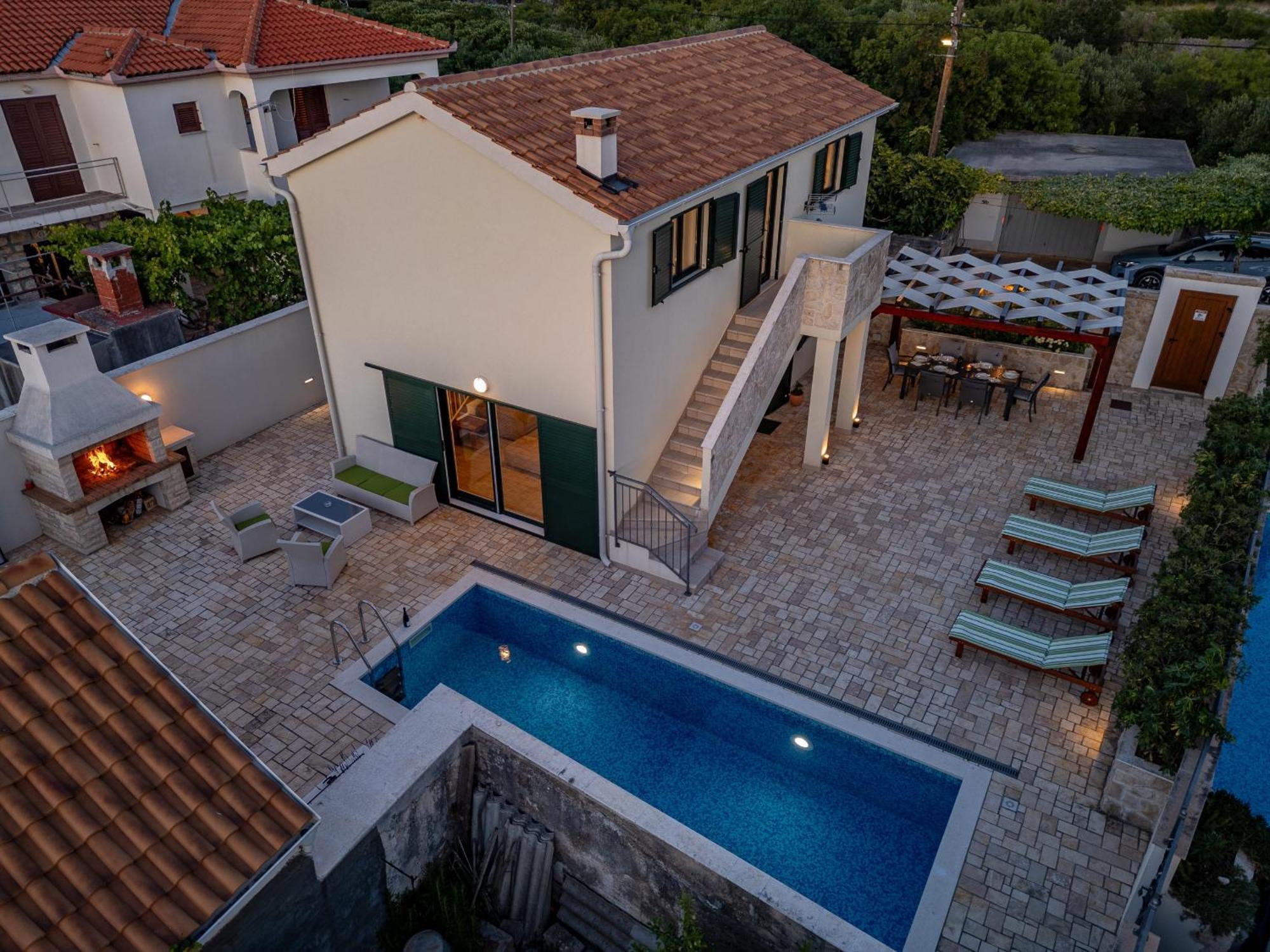 Villa Ivo Vinjerac Esterno foto